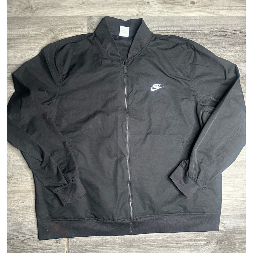 Nike Sportswear Men's Woven Bomber Jacket Black DM6821-010 US 2XL